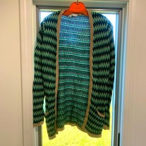 Chevron Cardigan, Small